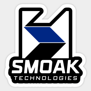 Smoak Tech White Sticker